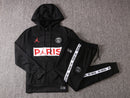 KIT MOLETOM - PARIS SAINT GERMAIN (PSG) -  PRETO E BRANCO JORDAN