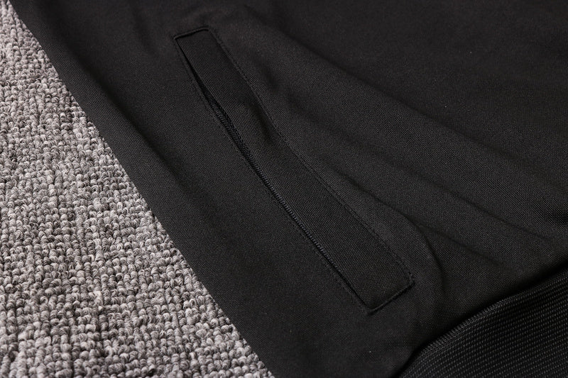 KIT PRÉ JOGO - JUVENTUS - PRETO E BRANCO