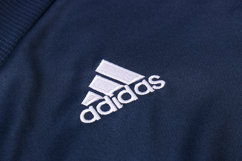 KIT PRÉ JOGO - BOCA JUNIORS - AZUL ESCURO E BRANCO