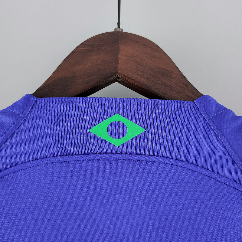 CAMISA BRASIL - AZUL - COPA DO MUNDO - FEMININO - 22/23