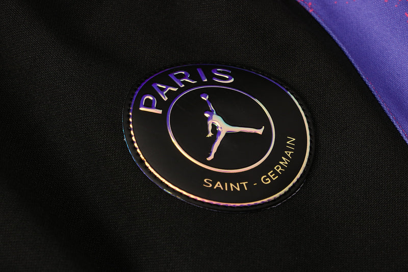 KIT MOLETOM - PARIS SAINT GERMAIN (PSG) - BRANCO, ROXO E ROSA