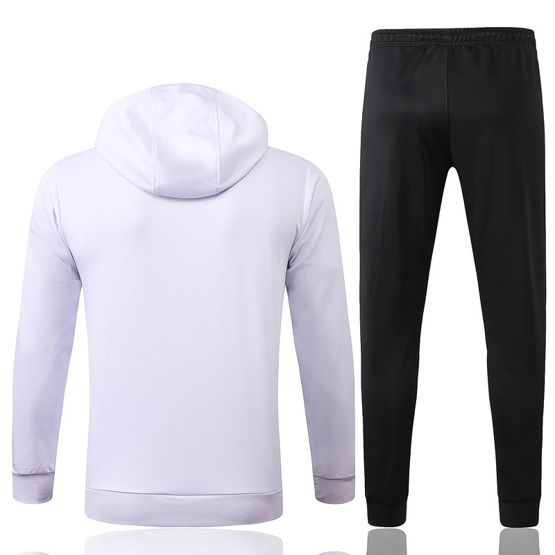 KIT MOLETOM - PARIS SAINT GERMAIN (PSG) - BRANCO