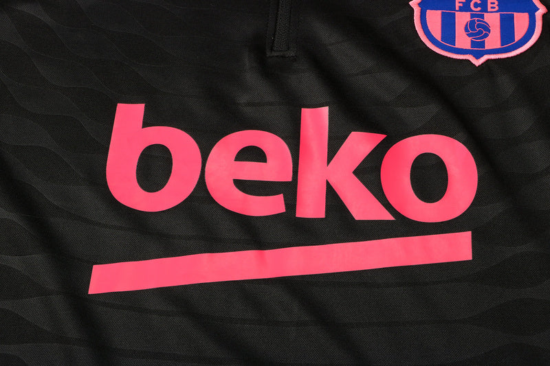 KIT PRÉ JOGO - BARCELONA - PRETO E ROXO