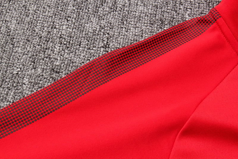 KIT PASSEIO - PARIS SAINT GERMAIN (PSG) - VERMELHO ALARANJADO JORDAN