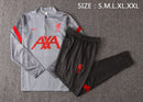 KIT PRÉ JOGO - LIVERPOOL - CINZA, VERMELHO E PRETO