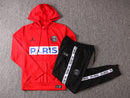 KIT MOLETOM - PARIS SAINT GERMAIN (PSG) - VERMELHO PARIS