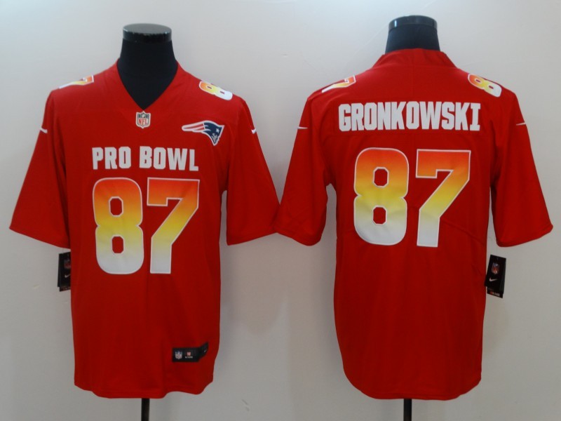 CAMISA  NEW ENGLAND PATRIOTS - NFL - VERMELHO E LARANJA