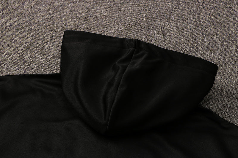 KIT PASSEIO COM CAPUZ - PARIS SAINT GERMAIN (PSG) - PRETO, ROSA E ROXO JORDAN