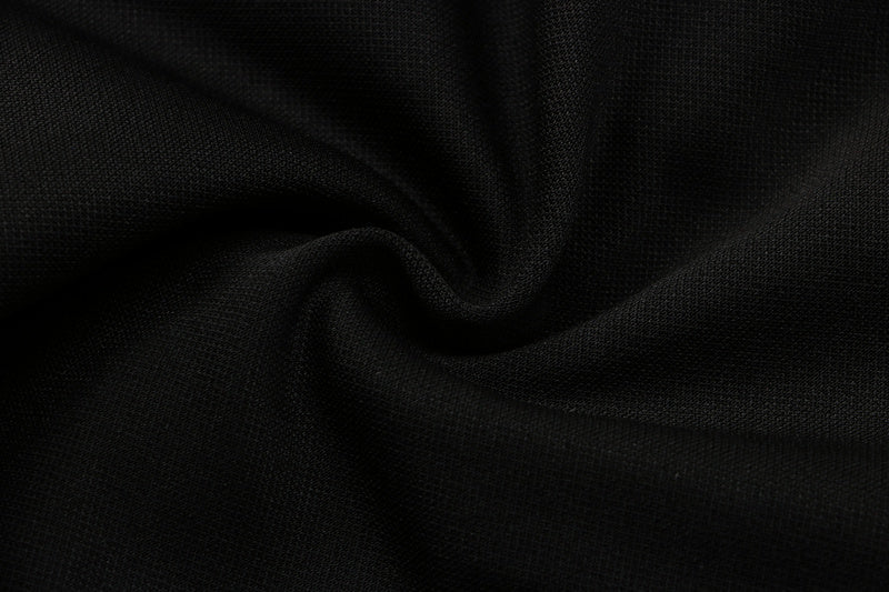 KIT PASSEIO COM CAPUZ - PARIS SAINT GERMAIN (PSG) -  PRETO E BRANCO
