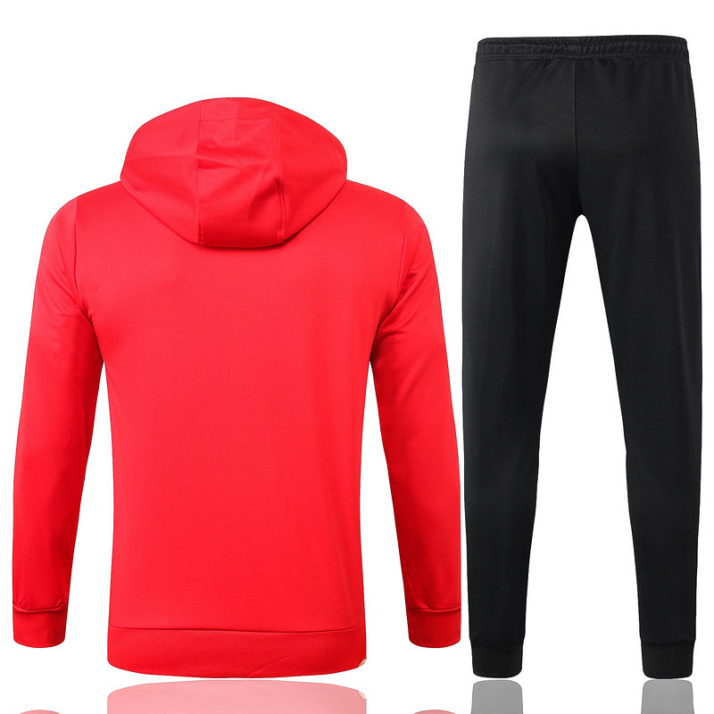 KIT MOLETOM - PARIS SAINT GERMAIN (PSG) - VERMELHO