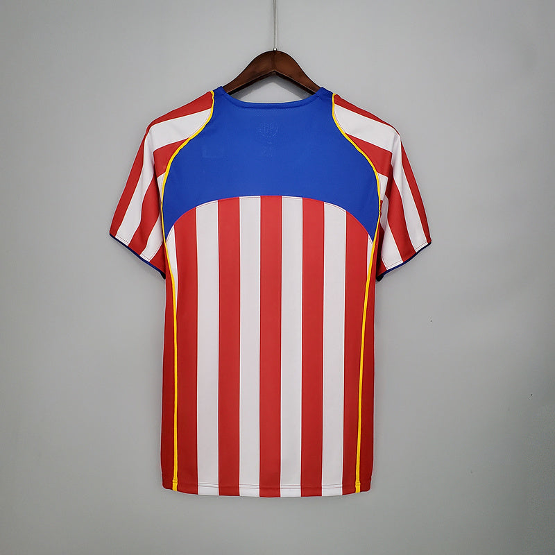 CAMISA ATLÉTICO MADRID - RETRÔ - TORCEDOR - 2004