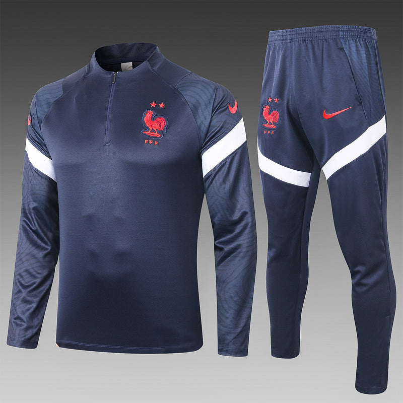 KIT PRÉ JOGO - FRANÇA - AZUL E BRANCO