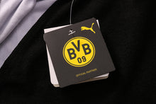 Carregar imagem no visualizador da galeria, KIT PASSEIO COM CAPUZ - BORUSSIA DORTMUND - PRETO E CINZA
