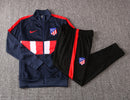KIT PASSEIO - ATLÉTICO DE MADRID - AZUL, VERMELHO E PRETO