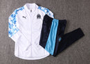 KIT PASSEIO - OLYMPIQUE MARSEILLE - BRANCO, AZUL CLARO E AZUL MARINHO