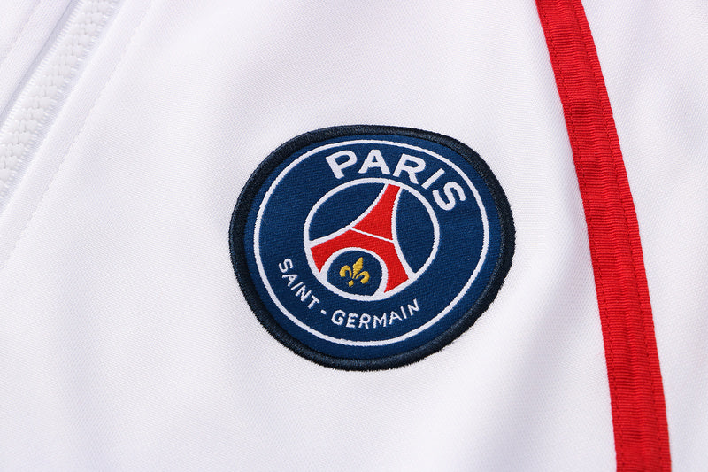KIT PASSEIO - PARIS SAINT GERMAIN (PSG) -  BRANCO, AZUL, VERMELHO E PRETO