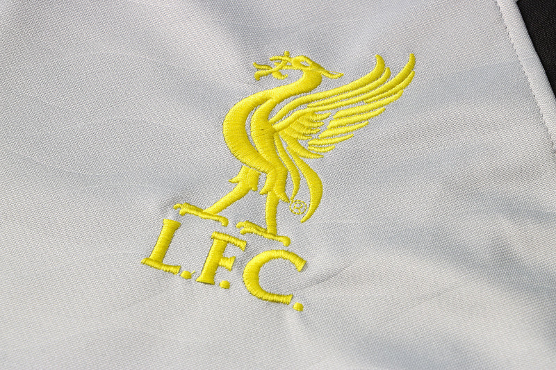 KIT PRÉ JOGO - LIVERPOOL - CINZA, PRETO E AMARELO