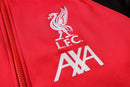 KIT PASSEIO COM CAPUZ - LIVERPOOL - VERMELHO, VERDE E PRETO