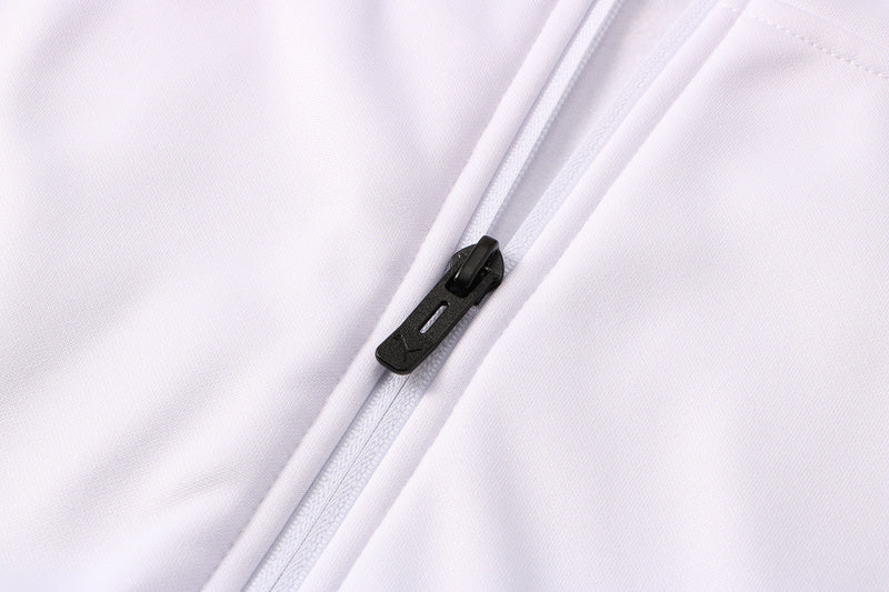 KIT PASSEIO COM CAPUZ - MANCHESTER CITY - BRANCO E AZUL BEBÊ