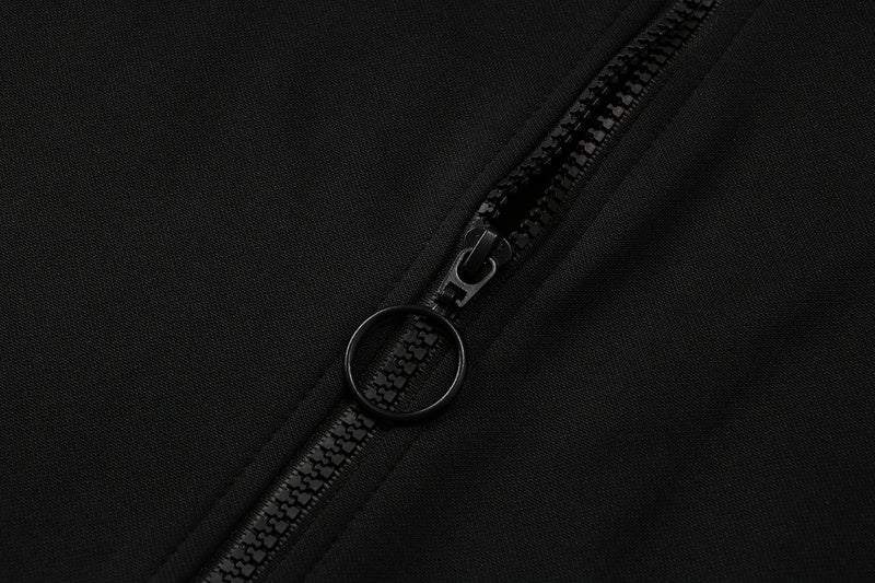 KIT MOLETOM - OLYMPIQUE MARSEILLE - PRETO E AZUL