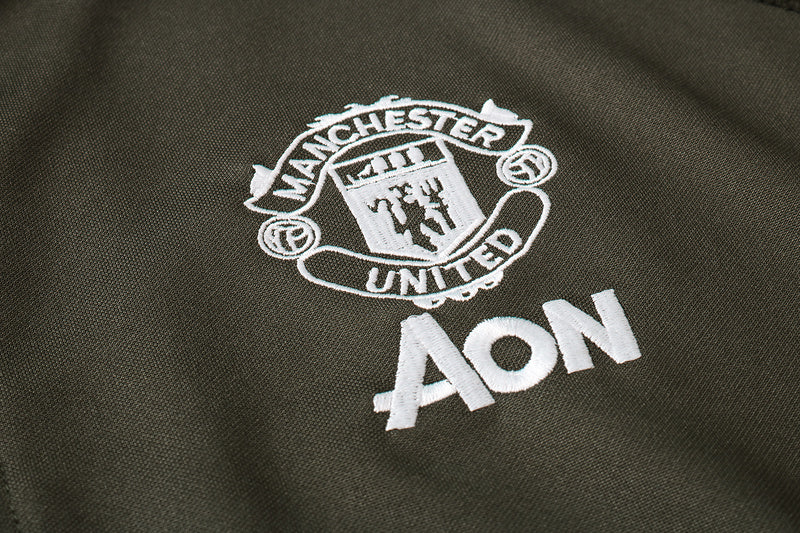 KIT PASSEIO - MANCHESTER UNITED - PRETO, LARANJA E BRANCO