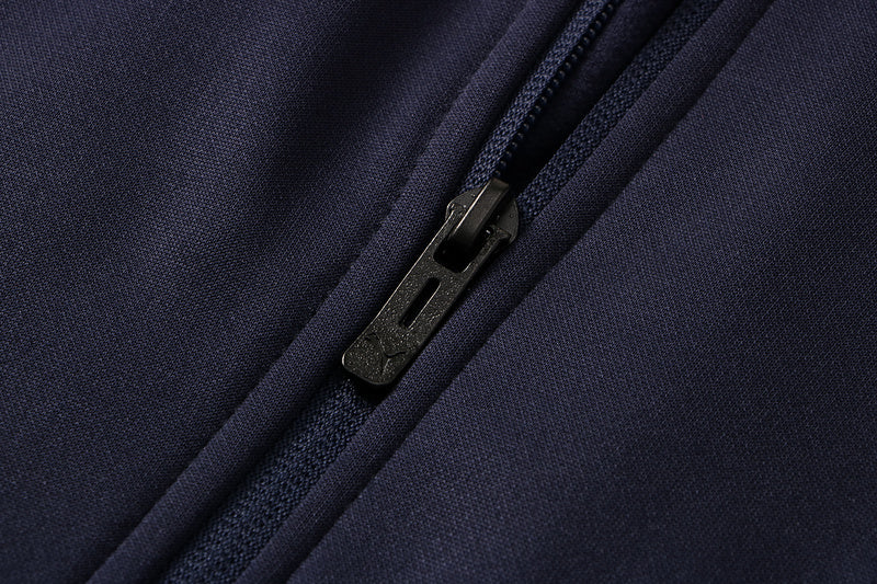 KIT PASSEIO COM CAPUZ - MANCHESTER CITY - AZUL ESCURO