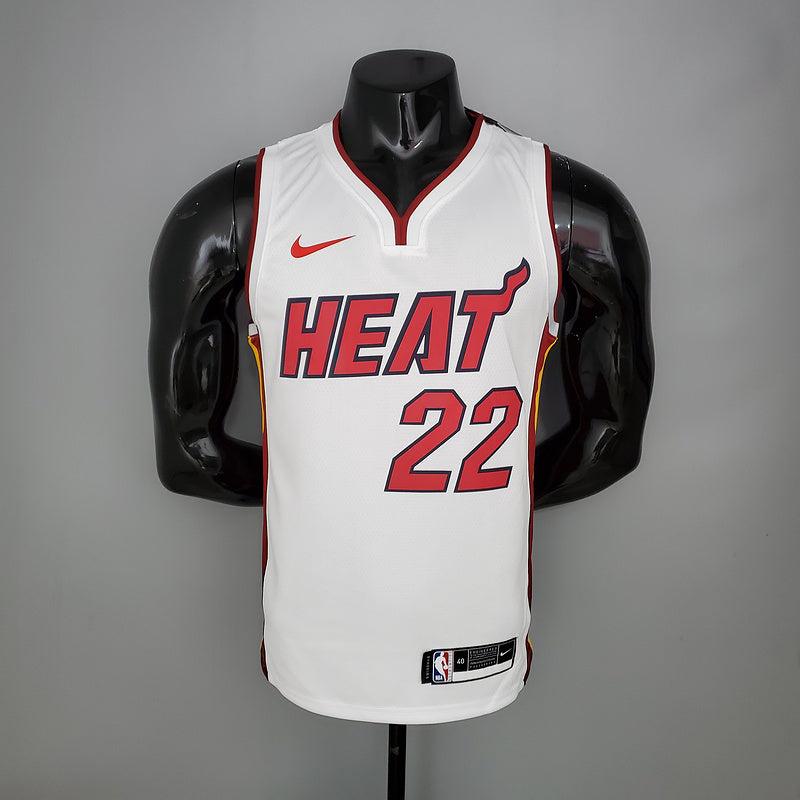 CAMISA MIAMI HEAT - EDIÇÃO  BRANCO  2021 - #22 BUTLER