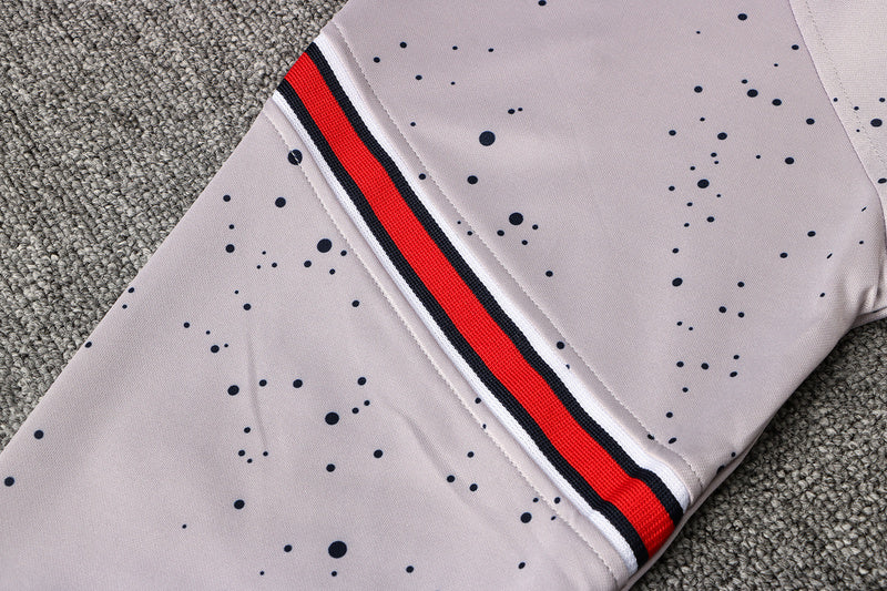KIT PRÉ JOGO - PARIS SAINT GERMAIN (PSG) - CINZA, PRETO E AZUL