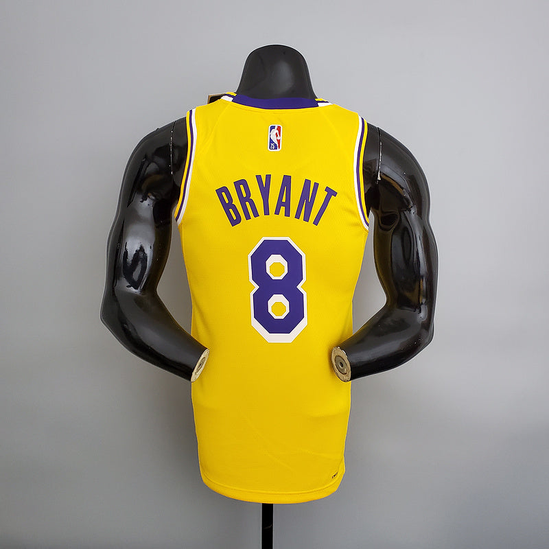 CAMISA LAKERS - AMARELA COM NIKE BRILHANTE - 75TH ANNIVERSARY - ICON EDITION - 2021/ 2022