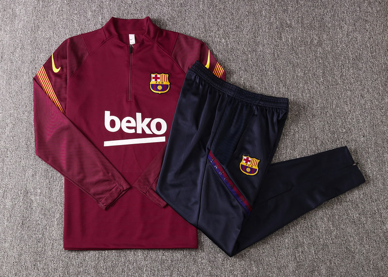 KIT PRÉ JOGO - BARCELONA - VINHO, AMARELO E AZUL