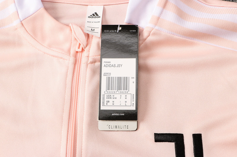 KIT PRÉ JOGO - JUVENTUS - ROSA E PRETO