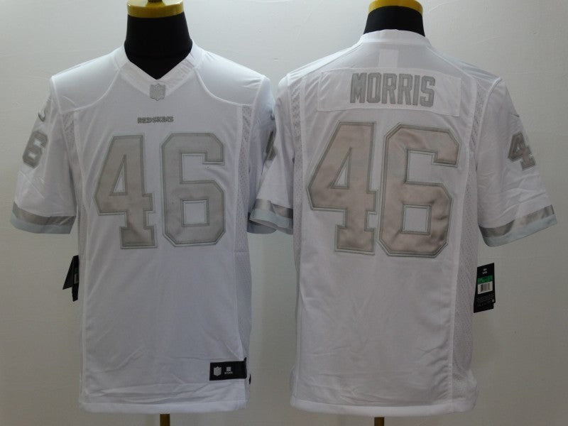 CAMISA WASHINGTON REDSKINS - NFL - BRANCO E PRATA