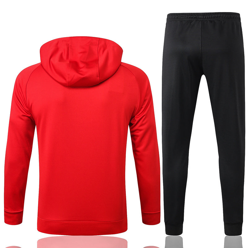 KIT MOLETOM - PARIS SAINT GERMAIN (PSG) - VERMELHO PARIS