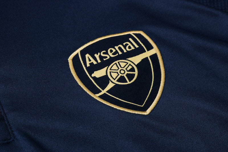 KIT PRÉ JOGO - ARSENAL - AZUL, ROSA E AMARELO