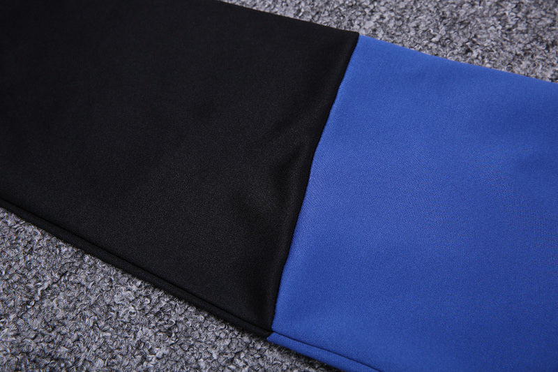 KIT PASSEIO COM CAPUZ - REAL MADRID - PRETO E AZUL