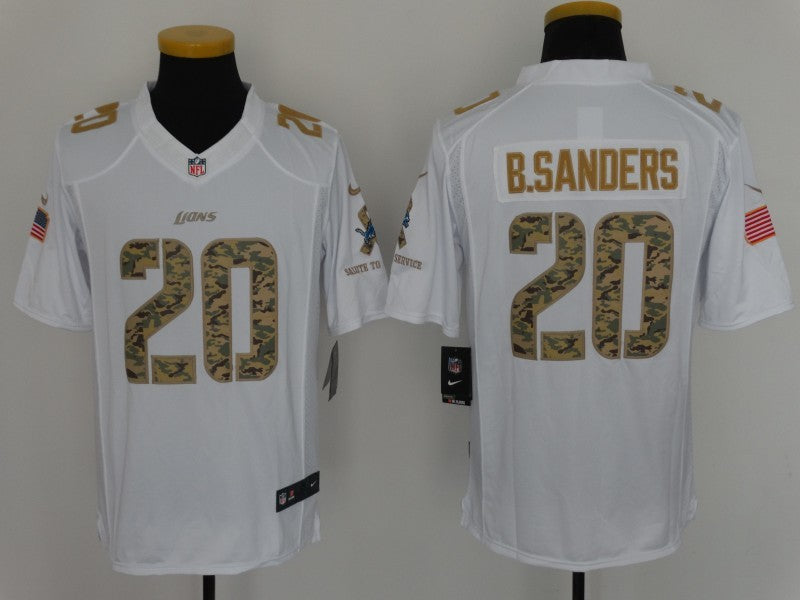 CAMISA DETROIT LIONS - NFL - BRANCO E CAMUFLADO