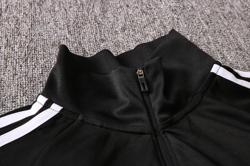KIT PRÉ JOGO - JUVENTUS - PRETO E BRANCO