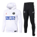 KIT MOLETOM - PARIS SAINT GERMAIN (PSG) -  BRANCO E PRETO JORDAN