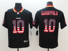 Carregar imagem no visualizador da galeria, CAMISA SAN FRANCISCO 49ERS - NFL - PRETO, AZUL E VERMELHO
