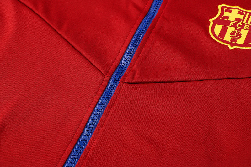 KIT PASSEIO COM CAPUZ - BARCELONA - VINHO E AZUL