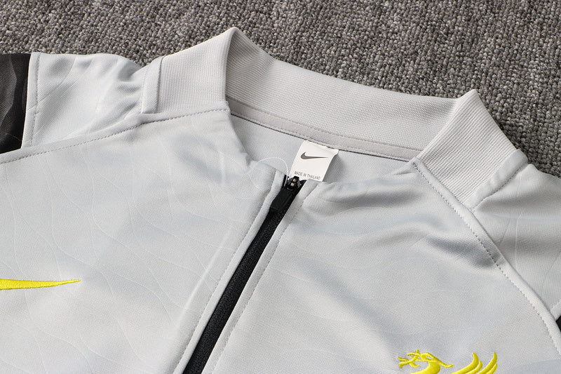 KIT PRÉ JOGO - LIVERPOOL - CINZA, PRETO E AMARELO