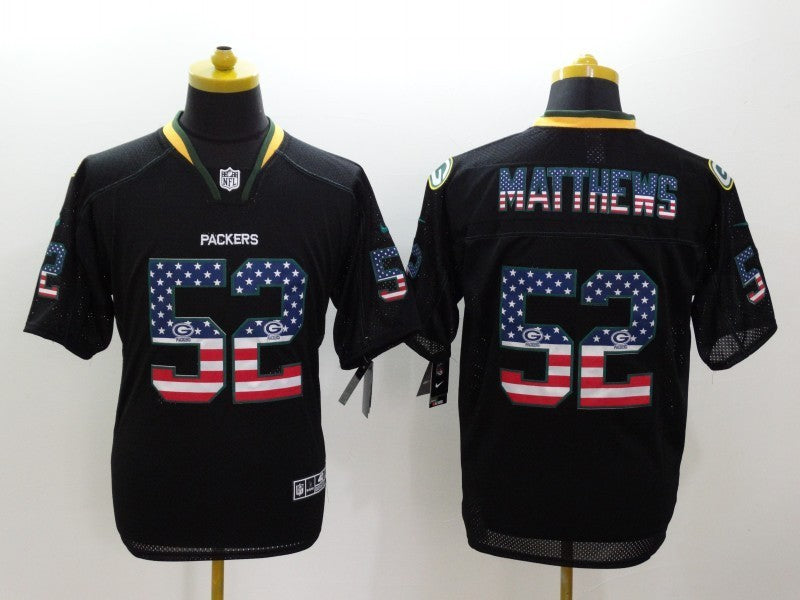 CAMISA GREEN BAY PACKERS - NFL - PRETO