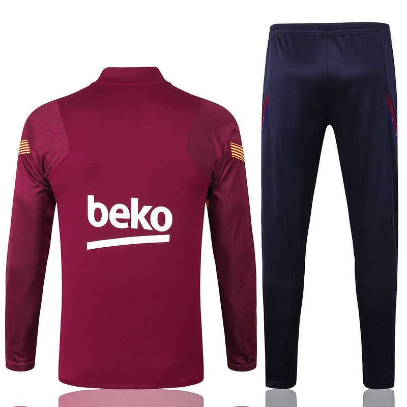 KIT PRÉ JOGO - BARCELONA - VINHO, AMARELO E AZUL
