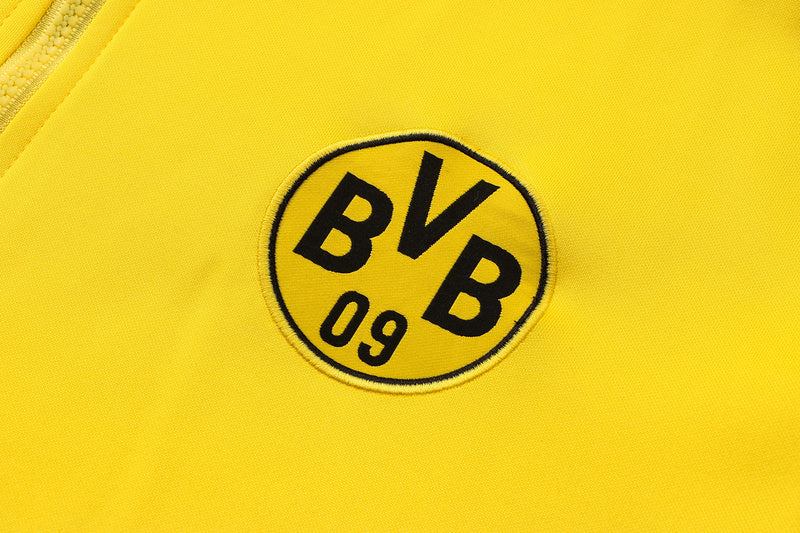 KIT MOLETOM - BORUSSIA DORTMUND - AMARELO E PRETO