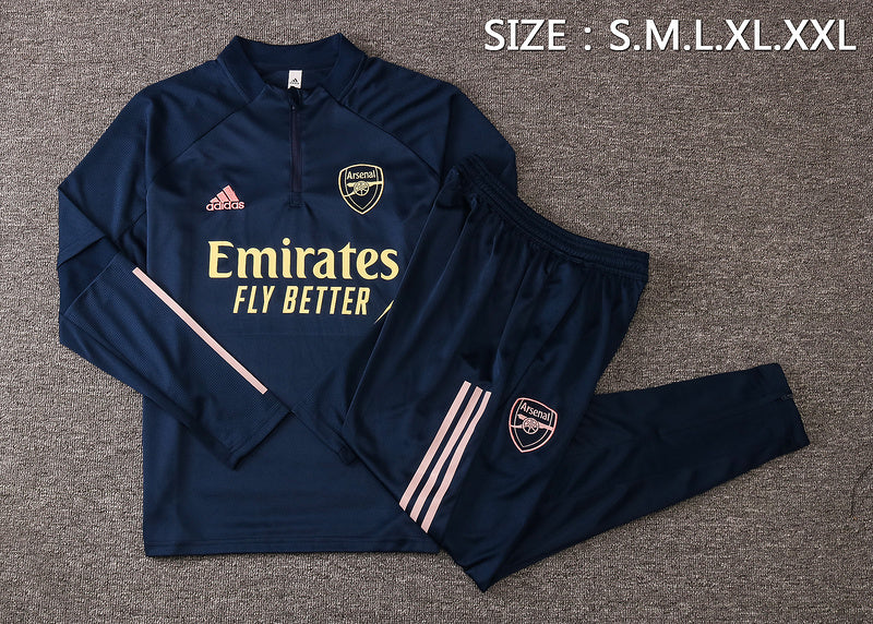 KIT PRÉ JOGO - ARSENAL - AZUL, ROSA E AMARELO