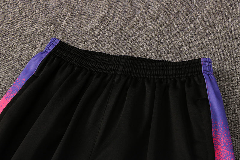 KIT MOLETOM - PARIS SAINT GERMAIN (PSG) - BRANCO, ROXO E ROSA