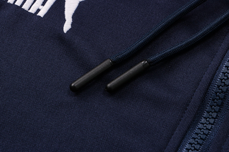 KIT MOLETOM - MANCHESTER CITY - PRETO E AZUL