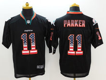 Carregar imagem no visualizador da galeria, CAMISA MIAMI DOLPHINS - NFL - PRETO, AZUL E VERMELHO
