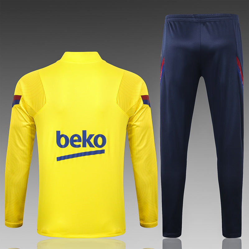 KIT PRÉ JOGO - BARCELONA - AMARELO, AZUL E VERMELHO