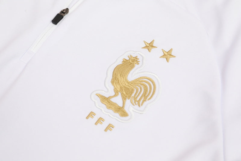 KIT PRÉ JOGO - FRANÇA - BRANCO E PRETO